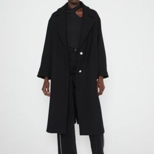 Zara Jewel Button coat